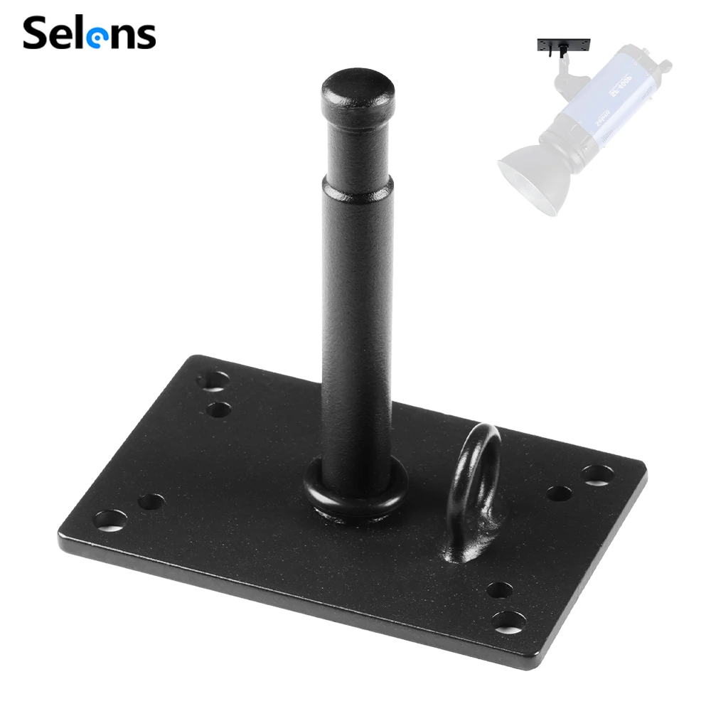 

Selens 12cm T-Shape Lighting Wall Holder Fixed Bracket Mini Light Stand Baby Plate For Photography Studio Flash Softlight