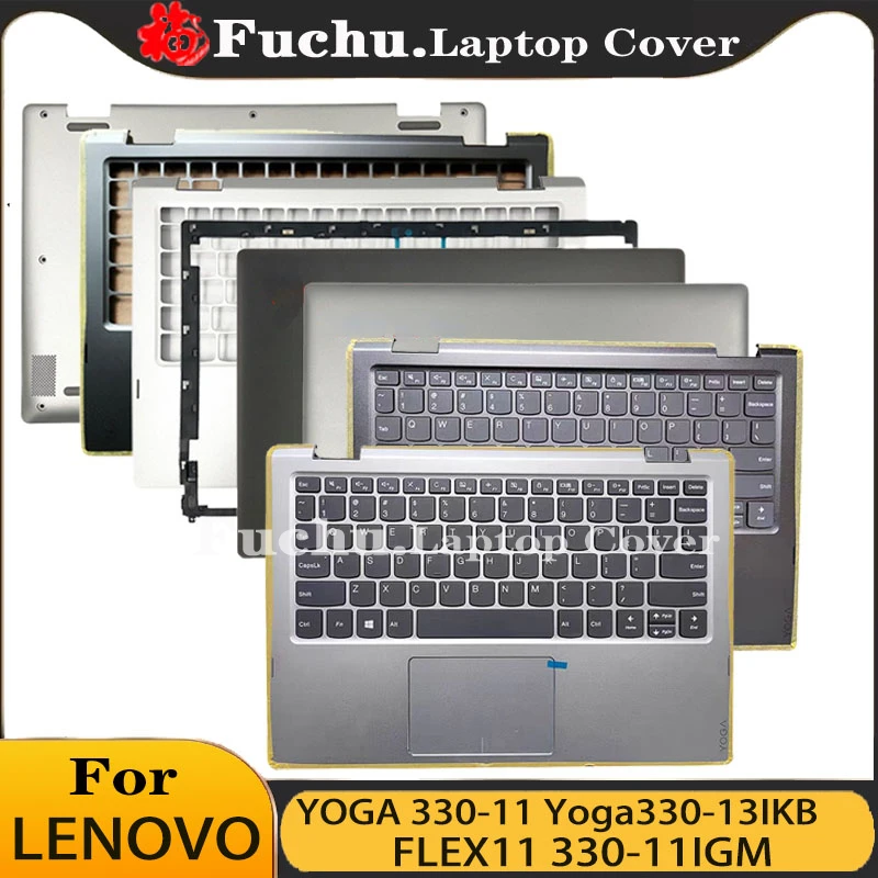 

For Lenovo Yoga 330-11 330-11IGM FLEX6-11 FLEX11 Laptop Case LCD Back Cover/Front Panel/Palm Pad Keyboard/Bottom Shell