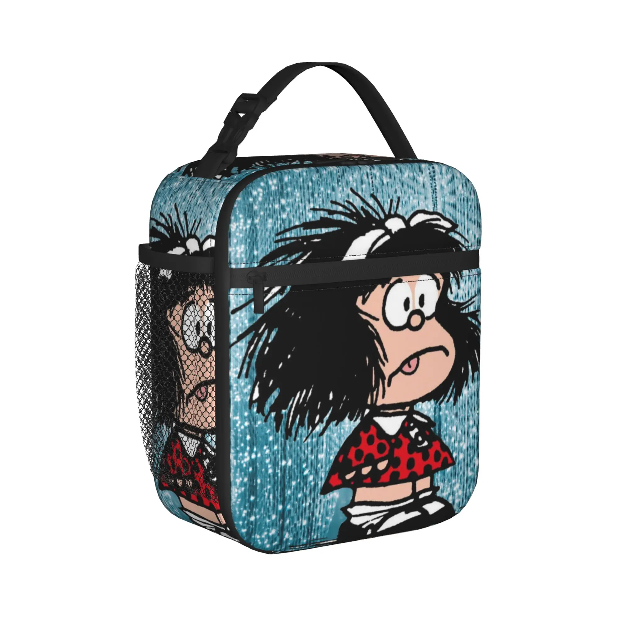 Mafaldas Insulated Lunch Bag Cooler Bag Reusable,Lunch Container  Leakproof Tote Lunch Box Bento Pouch Work  Outdoor