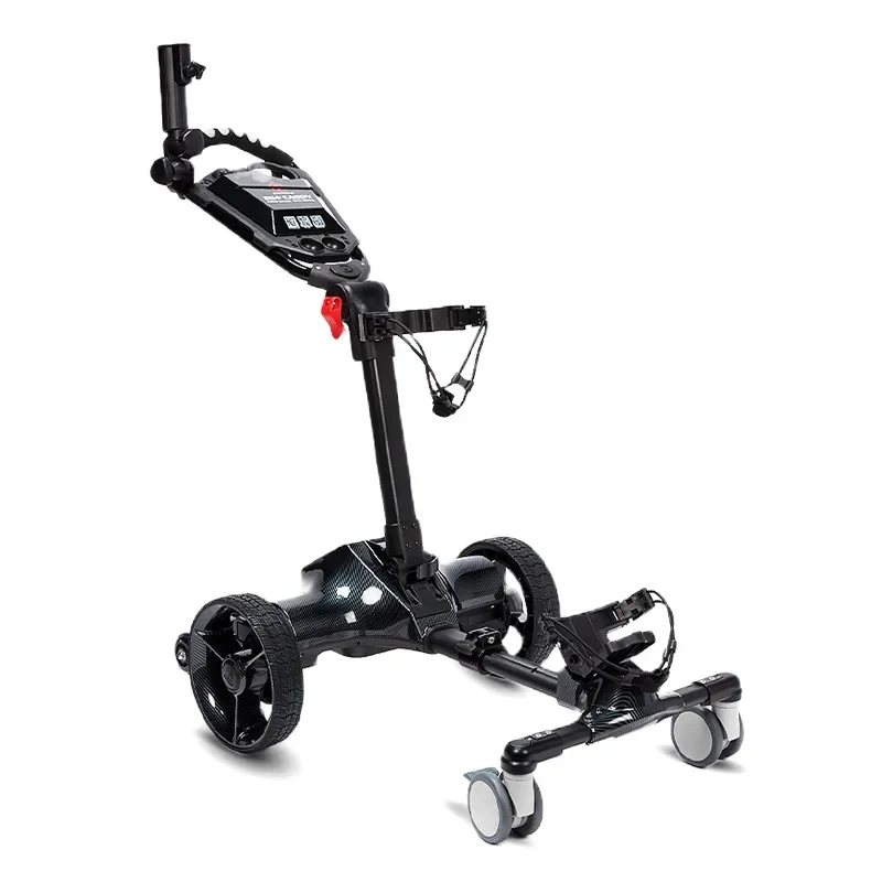 Electric golf chartered cart Follow me Automatic follow Long battery life Six-wheel trolley Foldable