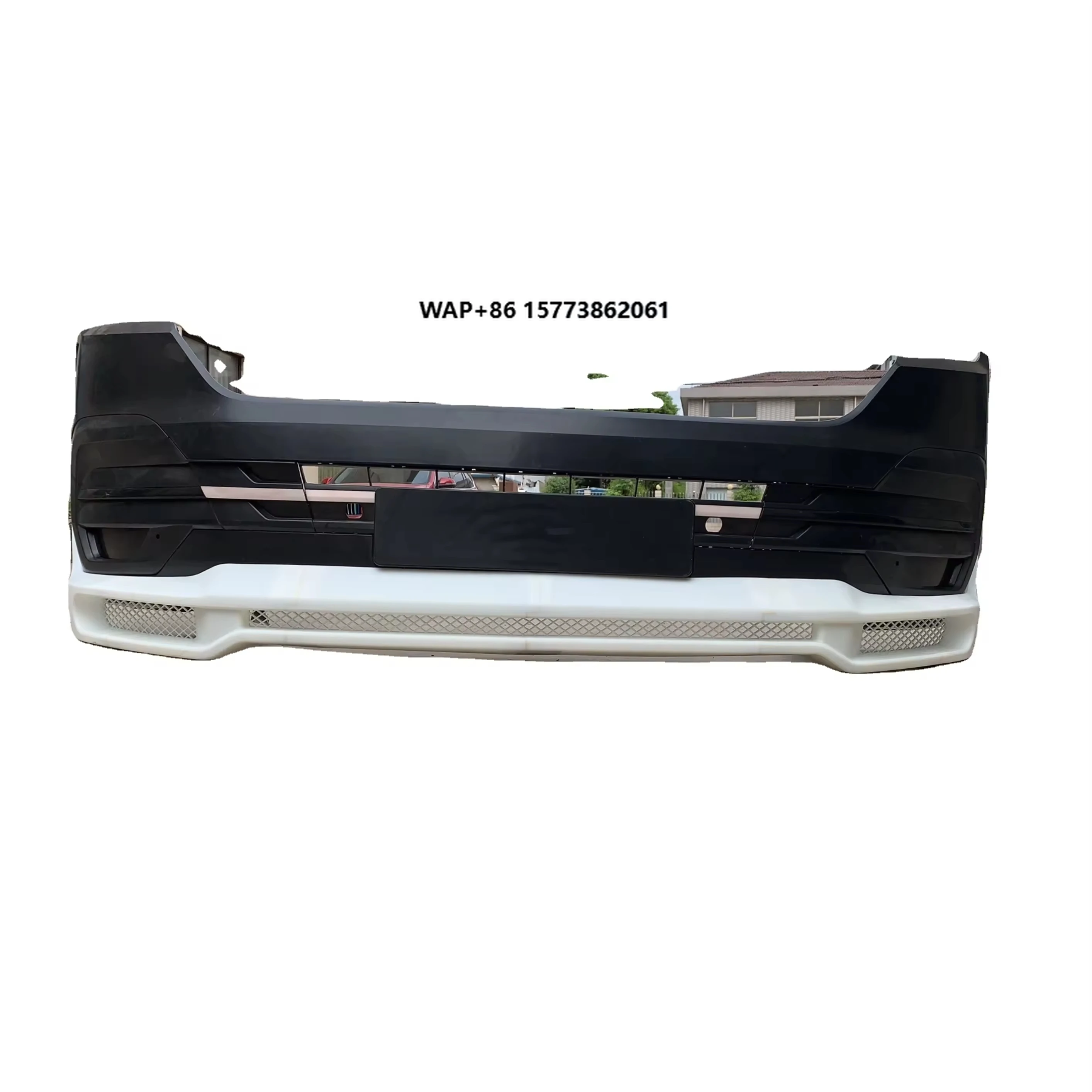 

2020 VW Van Transport T6.1 Front Spolitter Added the Bumper Designed by Front Bumper Accessories Body Kit Upgrade Parts