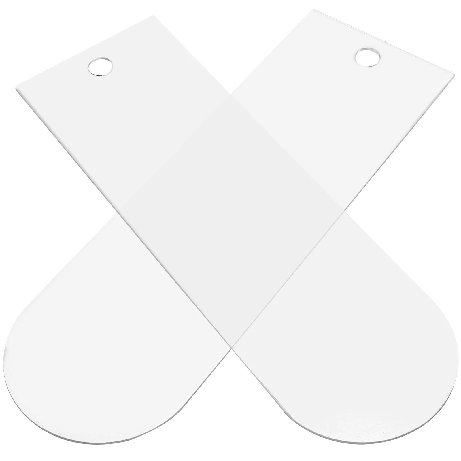 

2 Pcs Socks Display Board for Hanging Hanger Washing Line Hangers Drying Acrylic
