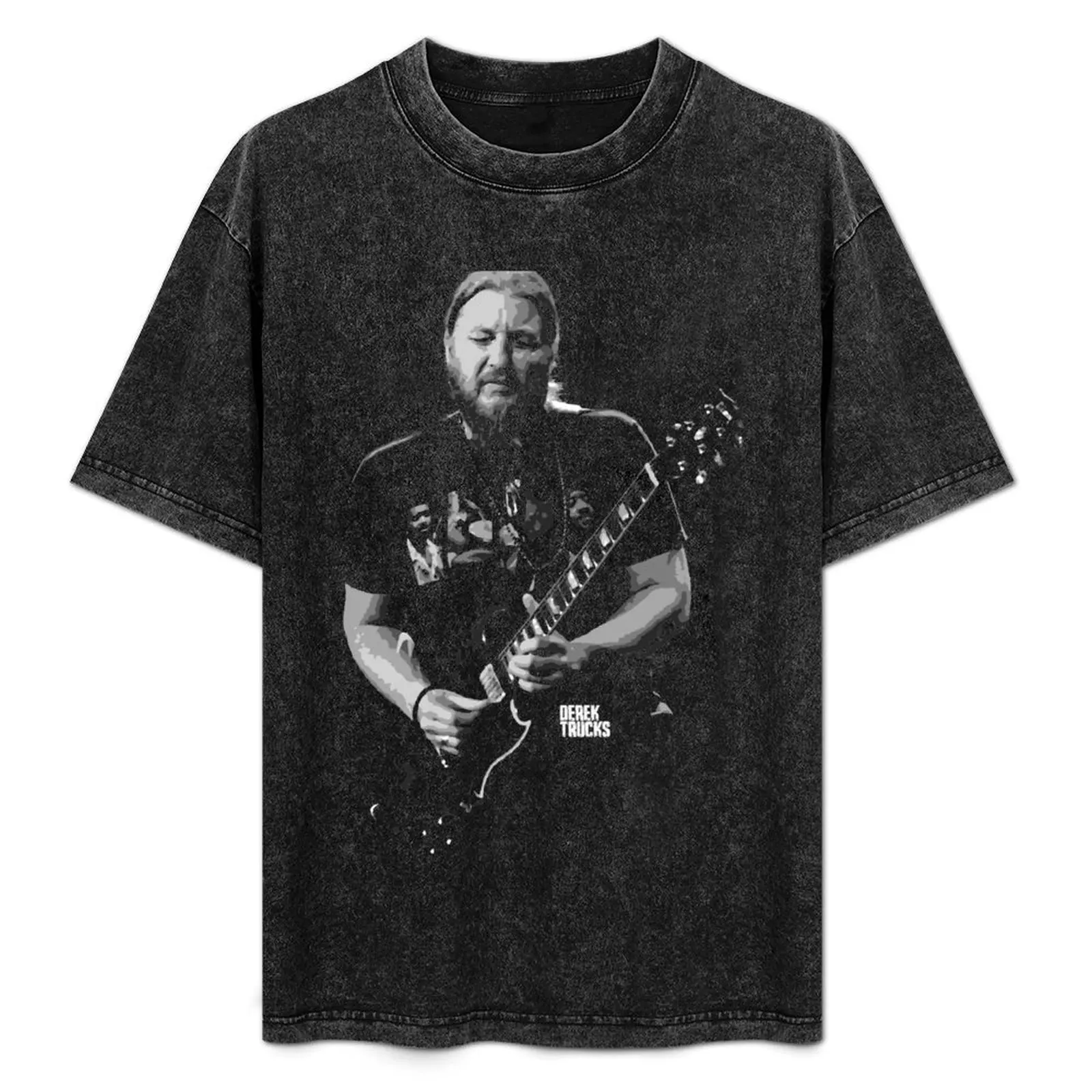 

Derek Trucks v5 T-Shirt man t shirts high quality luxury brand t shirt men 100% cotton luxury brand T-Shirt