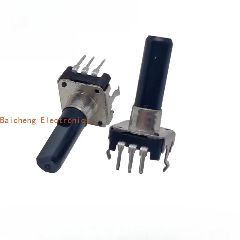 10PCS EC12 Rotating 360 ° Encoder Audio 24 bit without Switch Tripod Handle Length 20MM