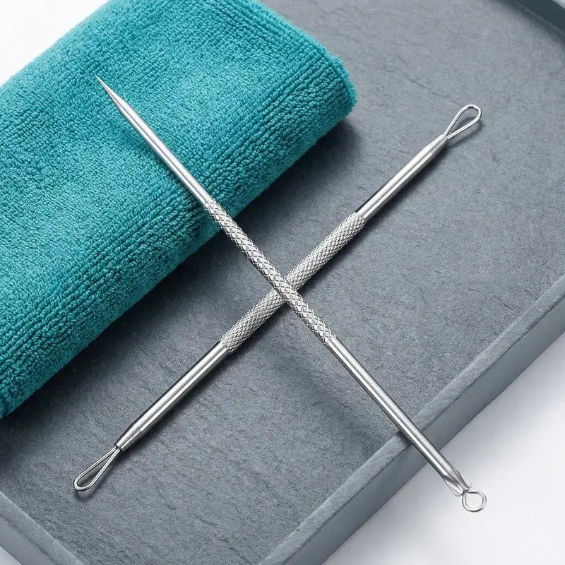Ultra-Precise And Blackhead Removal Tool Set Pro Pimple Tweezers For Effective Face Care And Skin Purification