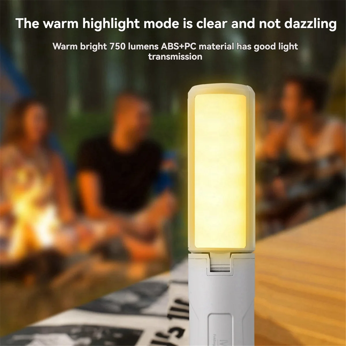 Outdoor Lighting Folding Camping Lights Multifunctional Portable Tent Lights Folding Hanging Lights for Travel