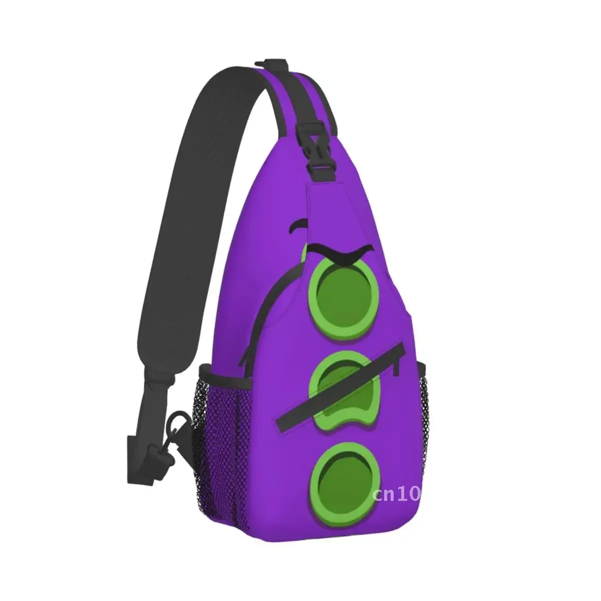 Purple Tentacle Day Of The Tentacle Crossbody Chest Bags Messenger Pack Shoulder Teens Sports Unisex Pockets Bag Travel