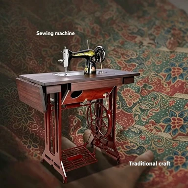 Vintage sewing machine Thick pedal Mini sewing machine Household