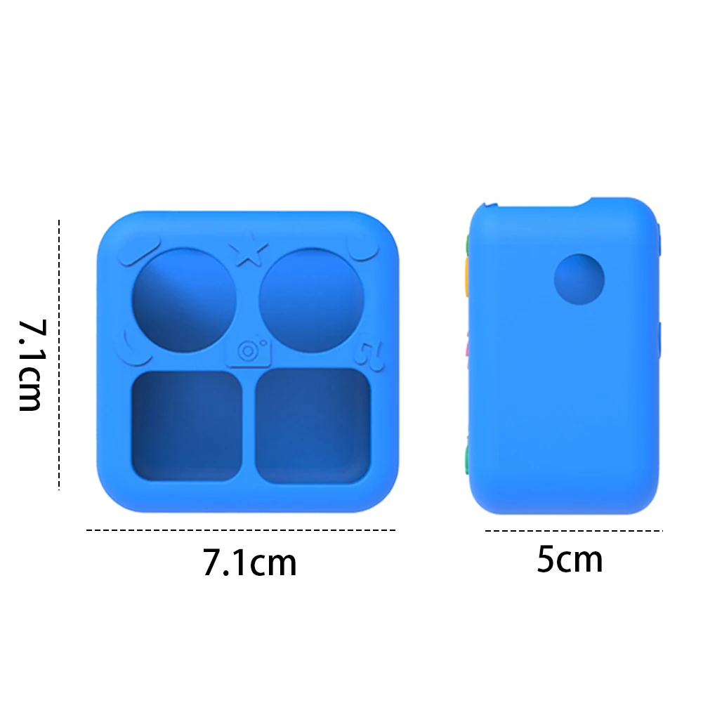 Silikonhülle, stoßfeste Silikon-Schutzhülle, waschbar, rutschfest, Silikonhülle für Yoto Mini Kids Audio Music Player