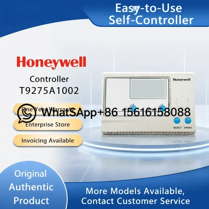 Honeywell T9275A1002 Single Loop Temperature Controller Central Air Conditioning Thermostat HVAC Digital Regulator for Home