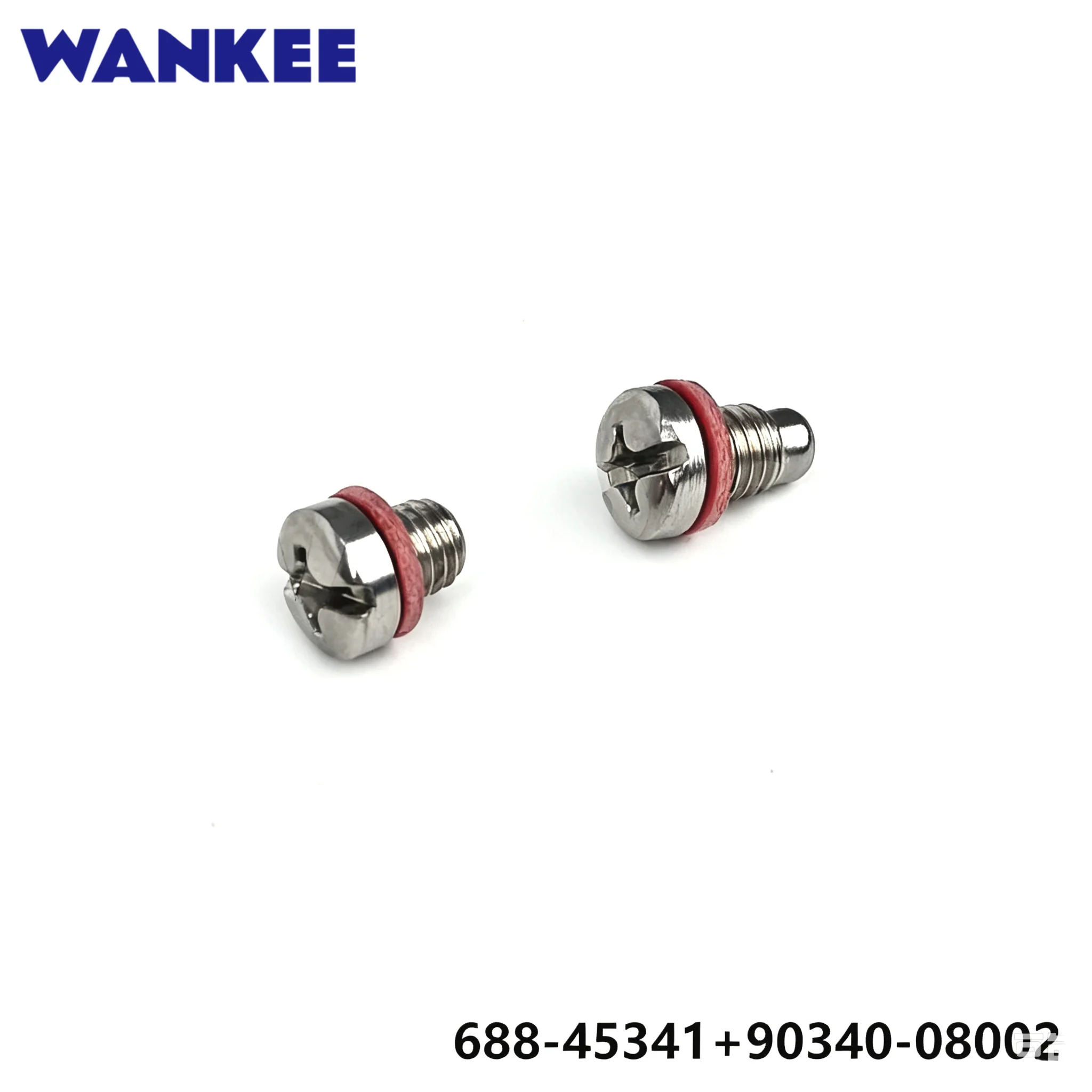 Drain Plug 688-45341-10 & 90340-08002 with Gasket 90430-08003 for Yamaha Parsun F130-300HP Outboard F25-04000031 F4-03000023