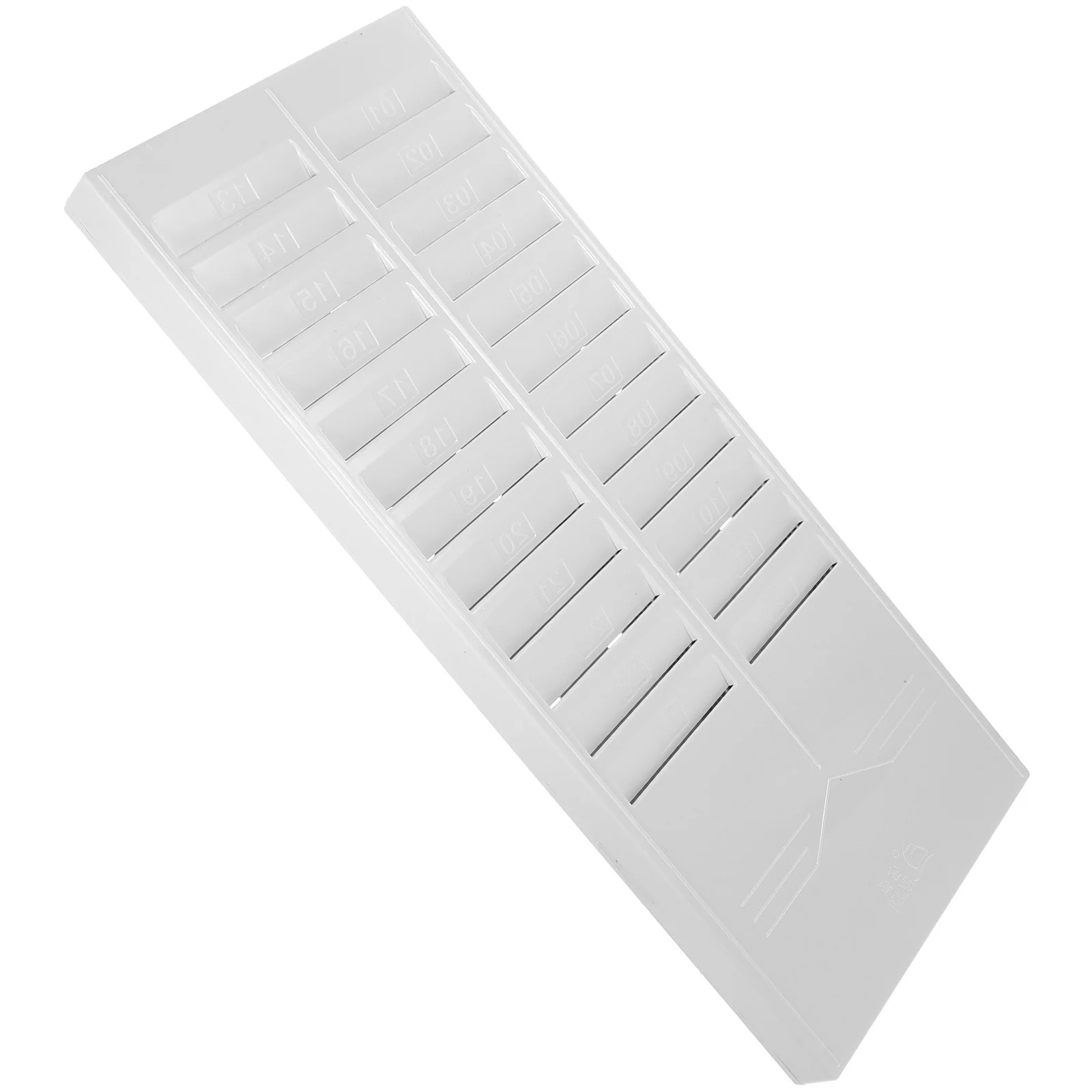 벽걸이형 출석 카드 홀더 시간 카드 홀더 실용적인 차고 선반 유닛 헤비 듀티 시간 카드 홀더