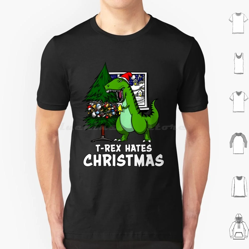 T-Rex Hates Christmas Funny Dinosaur Santa T Shirt Men Women Kids 6xl T Rex Dinosaur Dinosaur Lover Funny Dinosaur Dinosaur