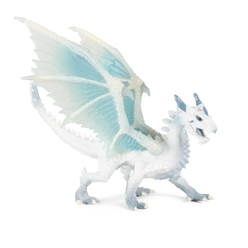 Simulated Children's Dinosaur Toys Ancient Mythology Warcraft Dragon Ice Dragon Sea Dragon Flying Dragon Animal Model Ornament