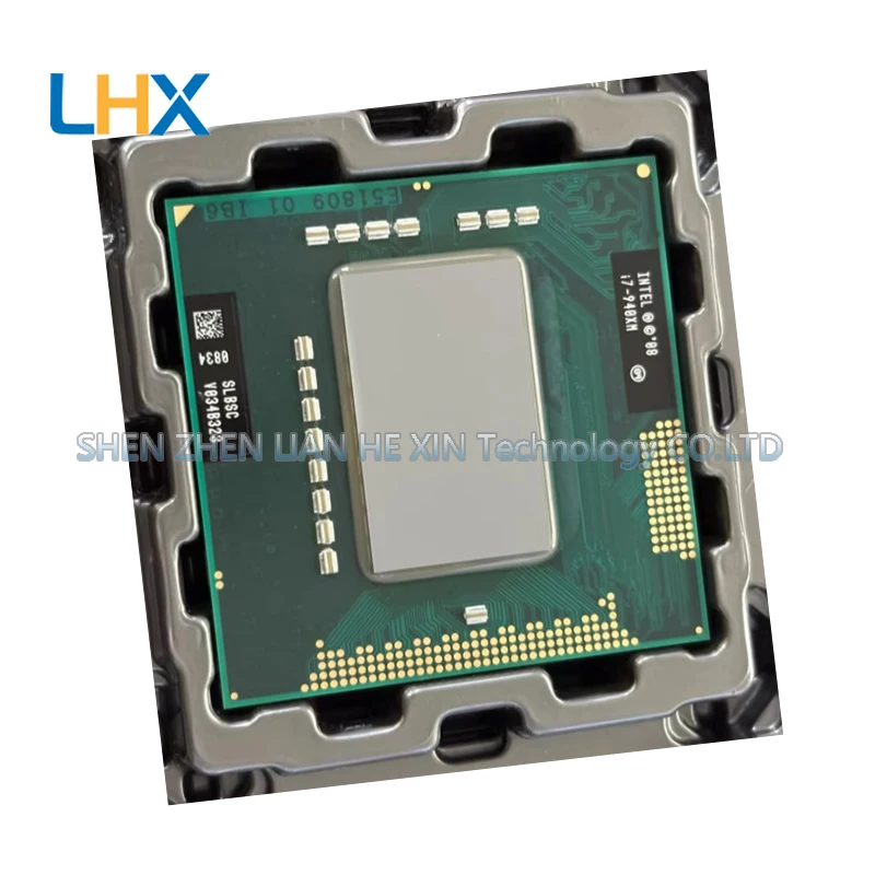 I7 940XM SLBSC Notebook CPU four core eight threads 2.10G-3.3G 8M 55W