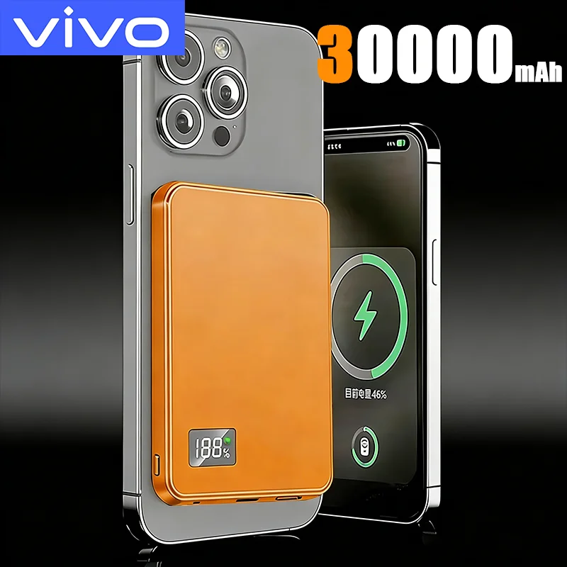 Xiaomi 10000mAh dunne magnetische draadloze powerbank PD25W snel opladen draagbare externe batterij voor Magsafe voor iPhone Samsung