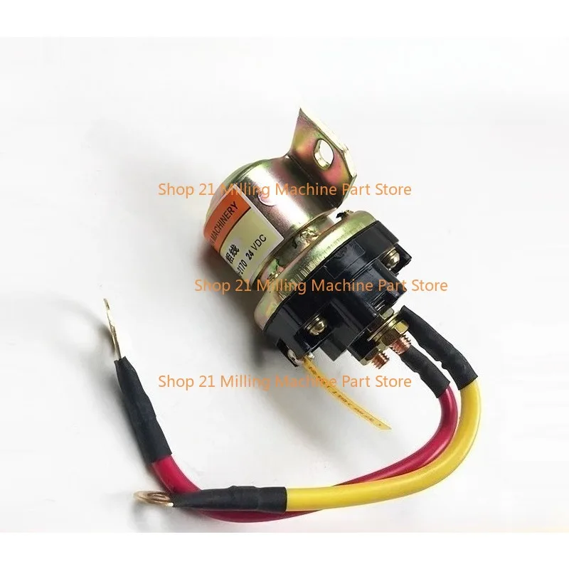 

1PC For Doosan Daewoo Cat Hitachi Hyundai Excavator Starting Motor Relay Universal