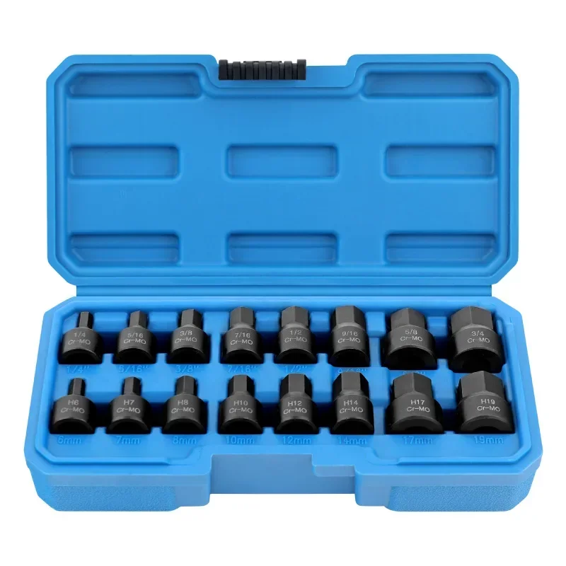 Allen Key Socket Set 3/8 Inch Metirc Size 6 To 19mm 1/4\