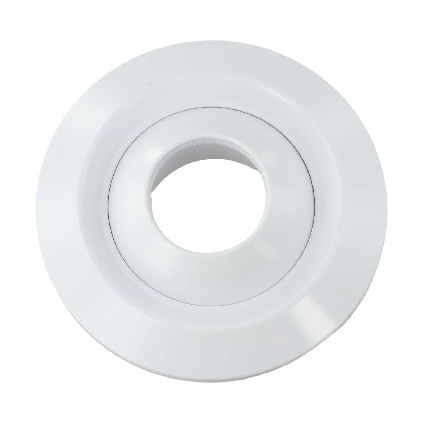 White ABS Circular Spherical Nozzle Air Vent 100mm Adjustable Outlet Valve For Airport Station Ceiling For Exhaust System
