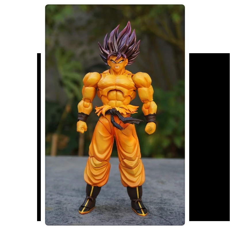 

Dragon Ball SHF Series Repainted Work King Kai Goku Figurine Doll Collectible