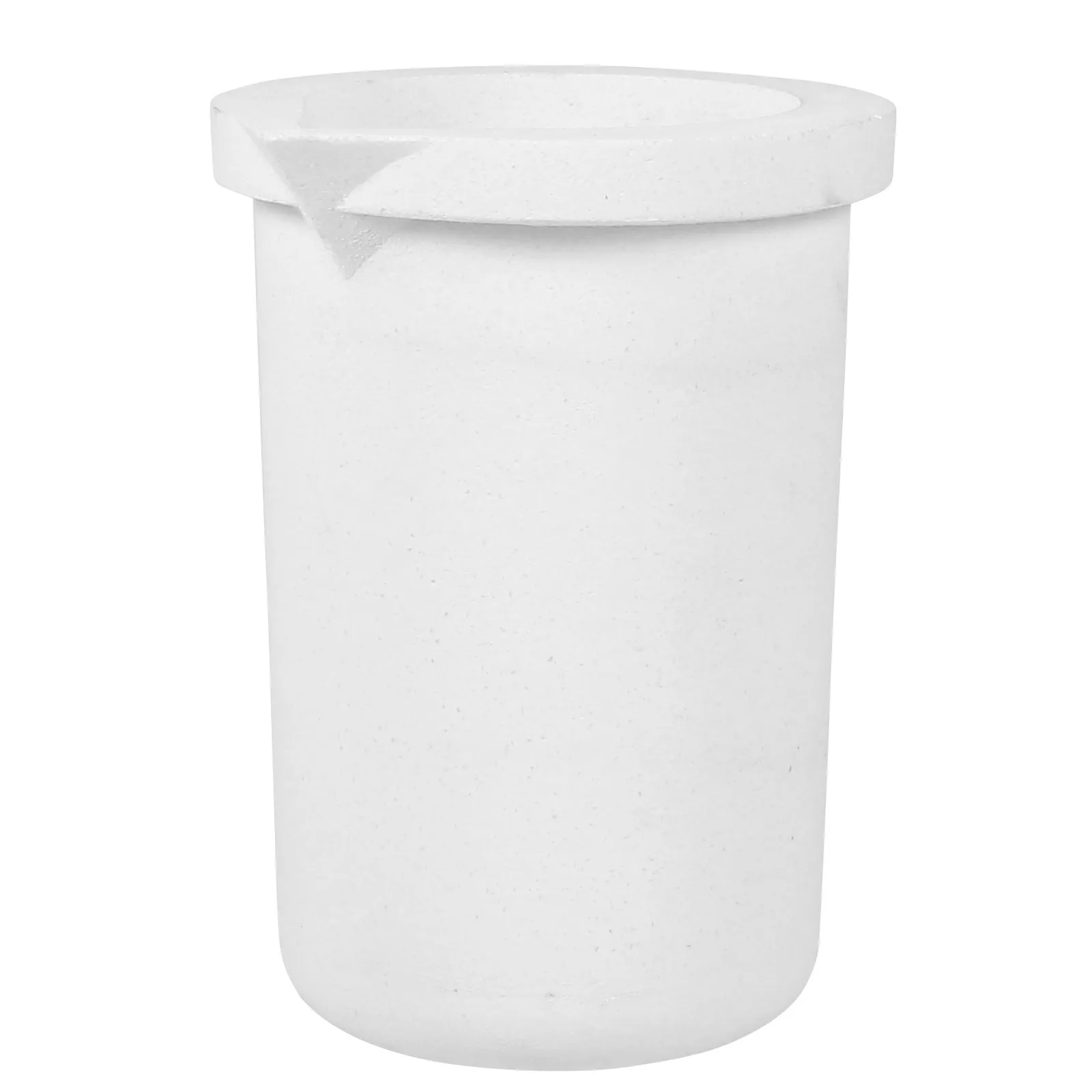 Quartz Melting Crucible Cup 2 Kg High Temperature Resistant High Purity Crucible Dish Melting Pot for Precious Metal Refining
