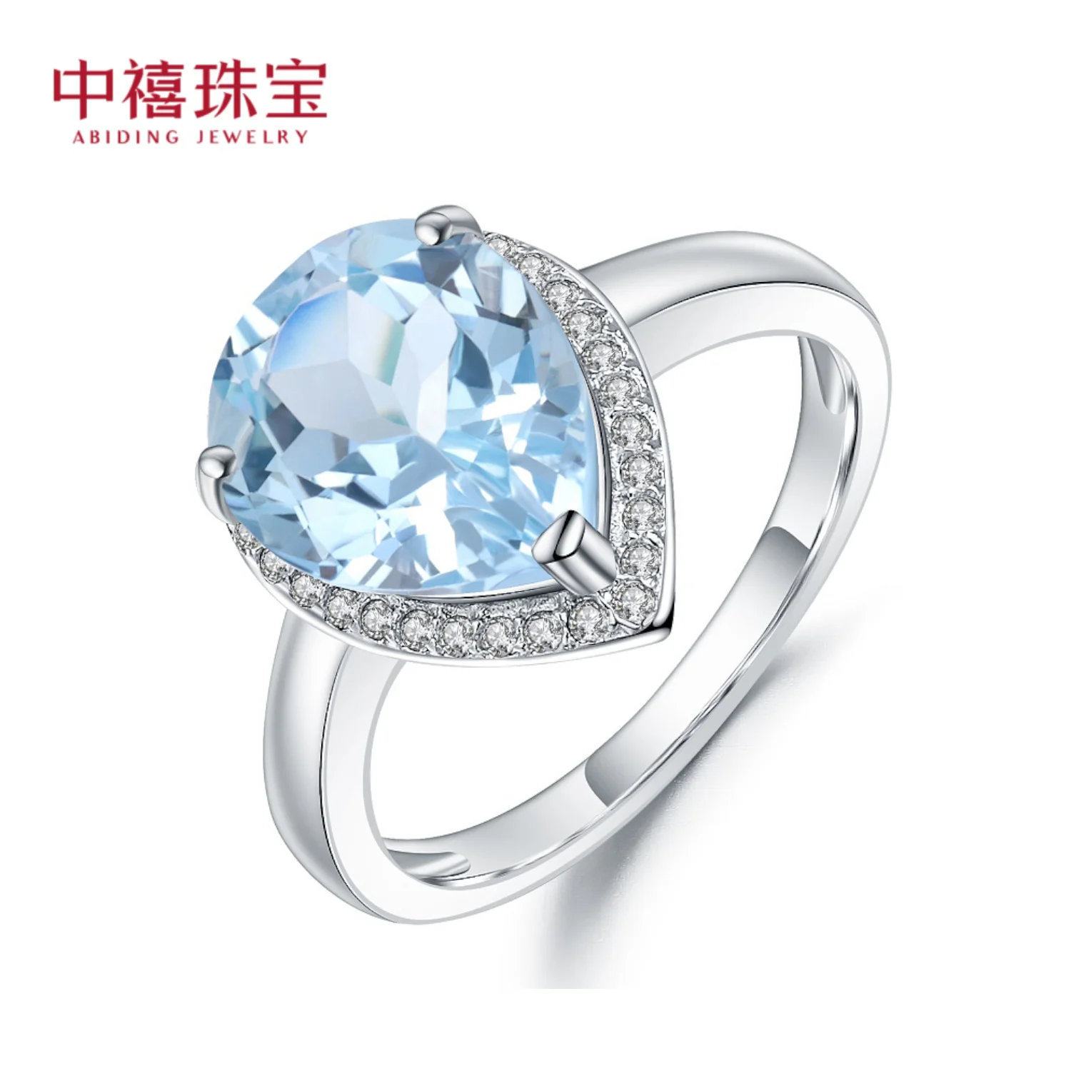 

brand genuine real jewels Topaz Stone Luxury Premium Sense s925 Sterling Silver Inlaid Natural Colorful Treasure Ring high quali