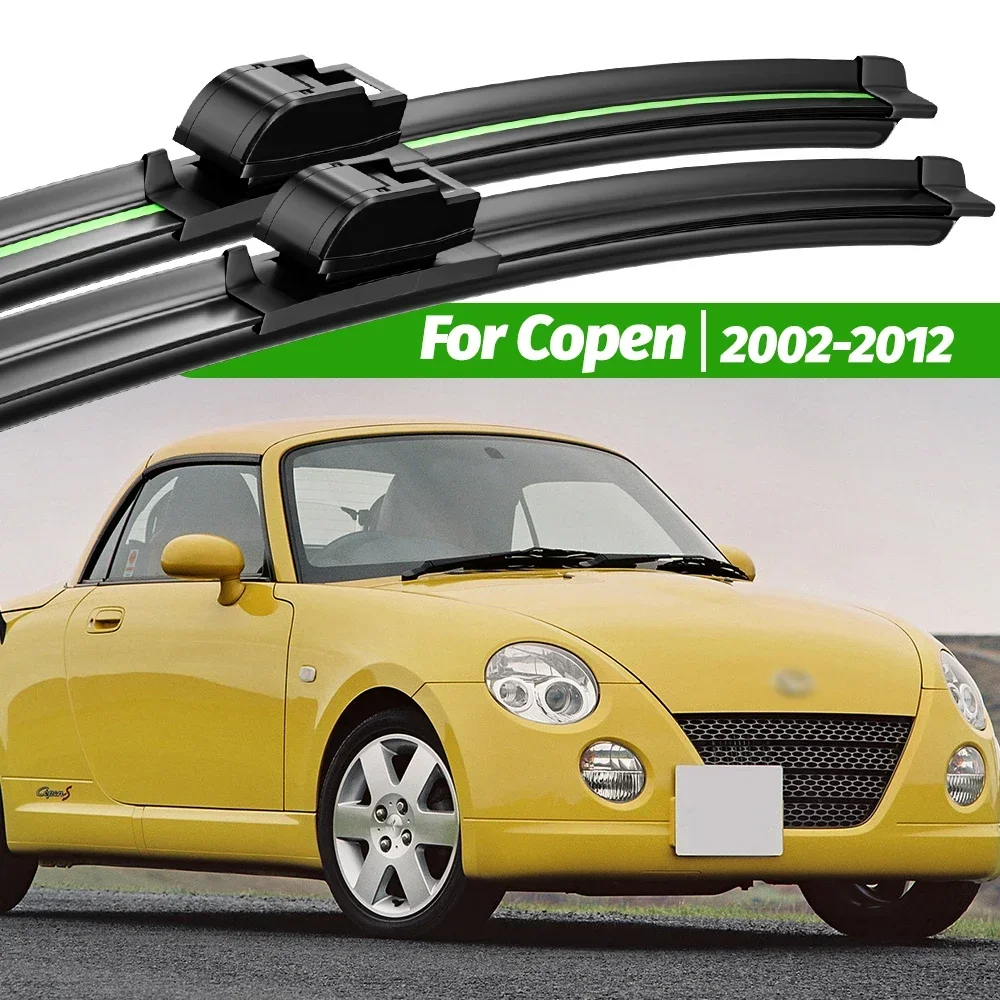 

For Daihatsu Copen 2002-2012 2pcs Front Windshield Wiper Blades 2003 2004 2005 2006 2007 2010 2011 Windscreen Window Accessories