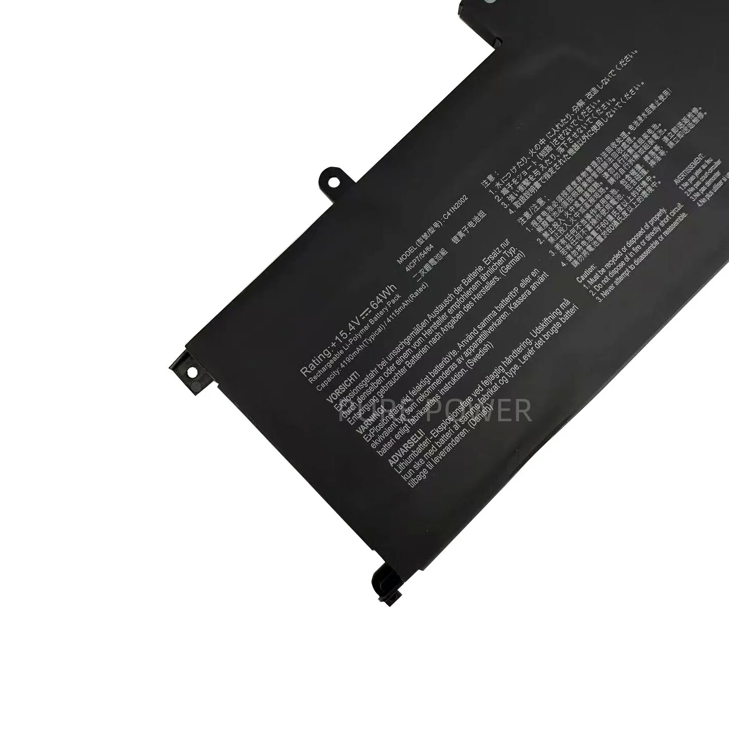 New Laptop Battery C41N2002 15.4V 64WH 4190mAh High Quality For Asus ZenBook Pro 15 UX535 UX535L UX535LH UX535LI UX535LH-BH74