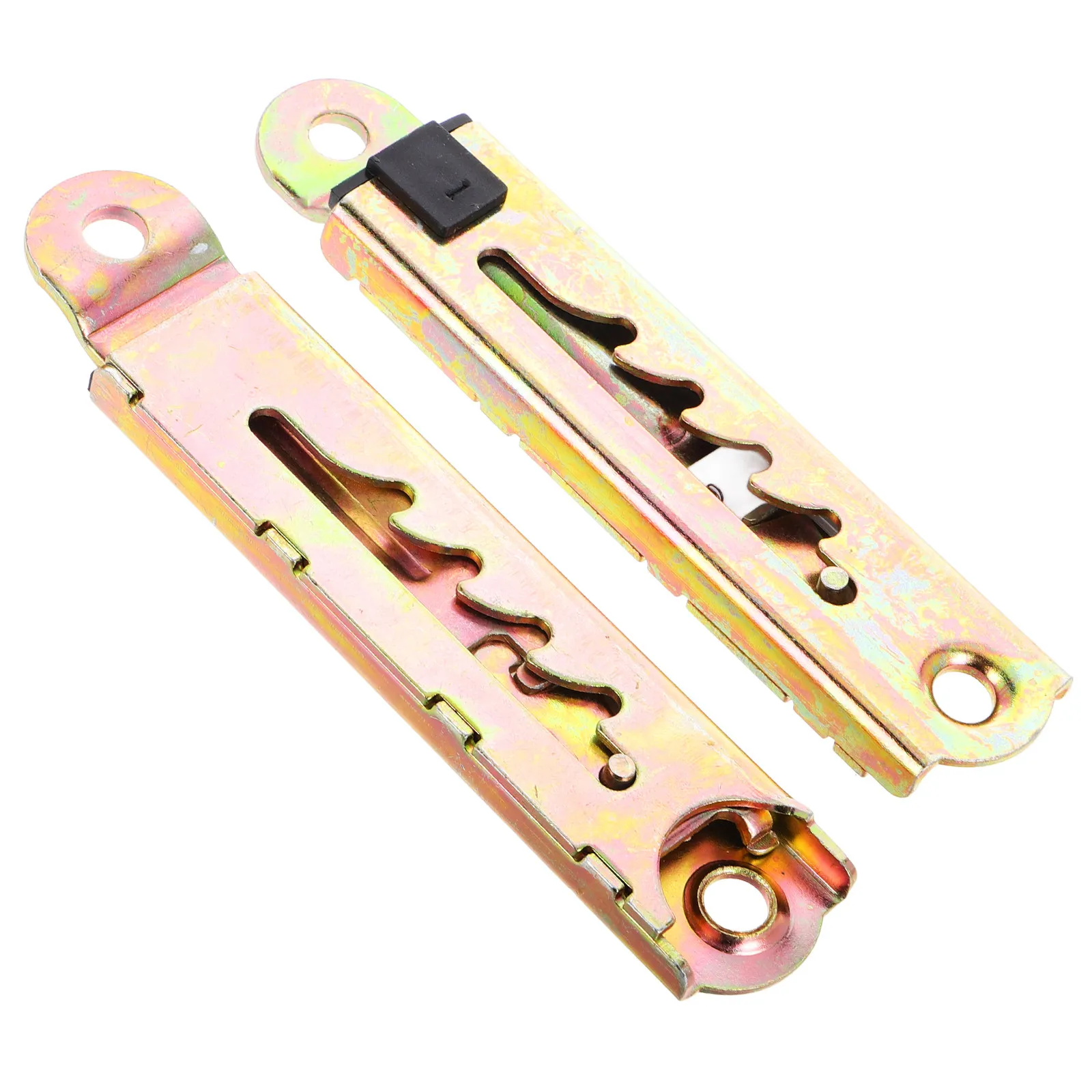 2Pcs Iron Angle Riser Rod Height Adjuster for Massage Couch Bed Headrest Lift Support Stable Hinge Rod Furniture Riser Hinge