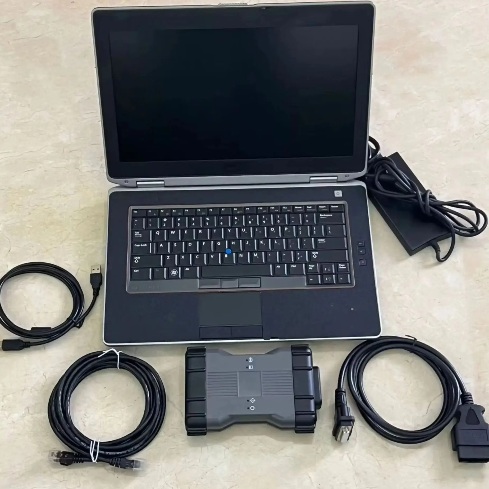 برنامج V06.2025 X.DAS VCI C6 MB Star SD DOIP أداة تشخيص السيارات بالإضافة إلى أداة ماسح رمز الكمبيوتر المحمول E6420 I5 CPU 8G المستخدمة