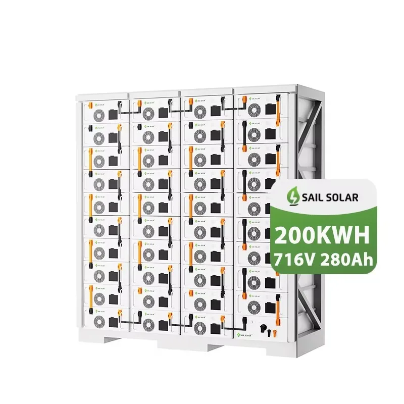 ソリス100KWハイブリッドインバーターと200KWH高電圧リチウム電池による完全な商業用太陽光発電システム