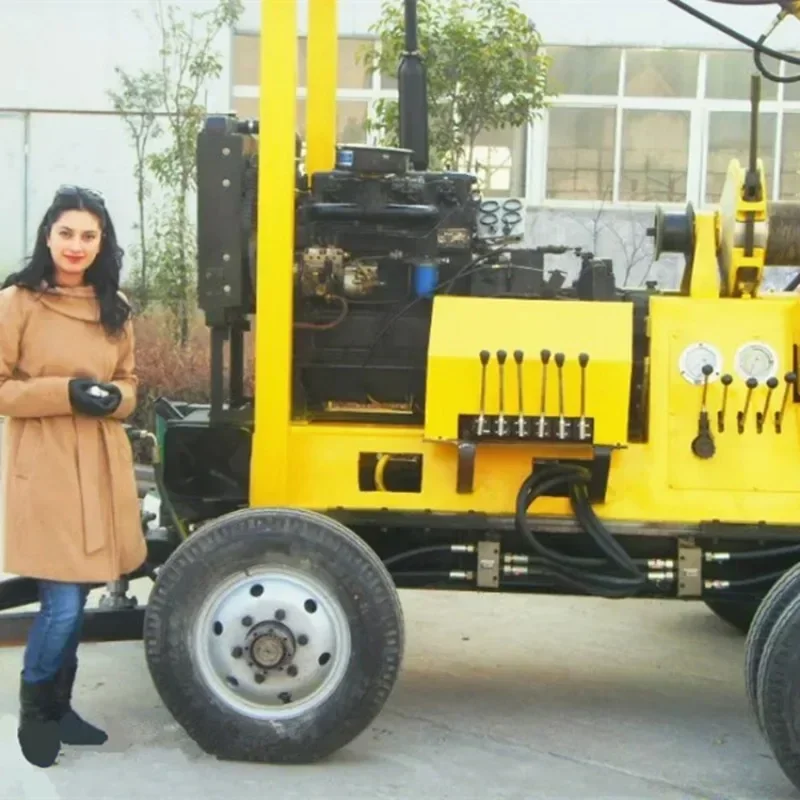 

Diesel Mine Core Drilling Rig Water Well Drilling Rig Hydraulic 180 Portable Diamond Core Drilling Rig for Sale