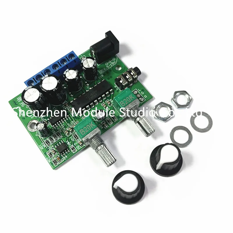 1pcs TDA2030 2.1 Subwoofer Amplifier Audio board 6W*2+25W Mini Bass Amplifier HIFI YD1517P for 4-6 inch 40W SubWoofer Speaker