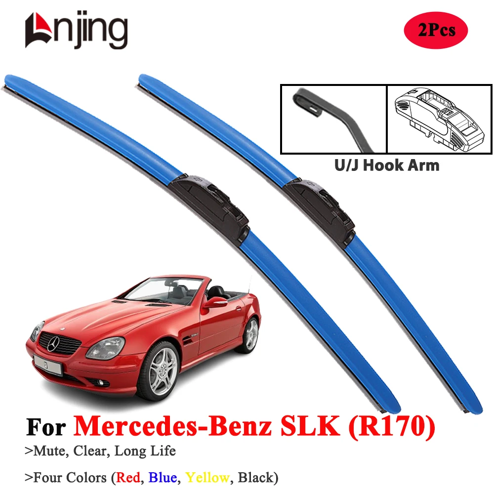 

LNJING Wiper Blades For Mercedes Benz SLK R170 1996-2004