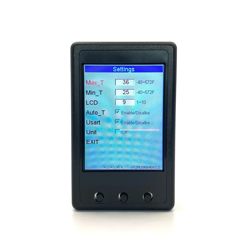 New MLX90640 32X24 Infrared Thermal Imager Handheld Thermograph Camera Infrared Temperature Sensor PCB Circuit Testing