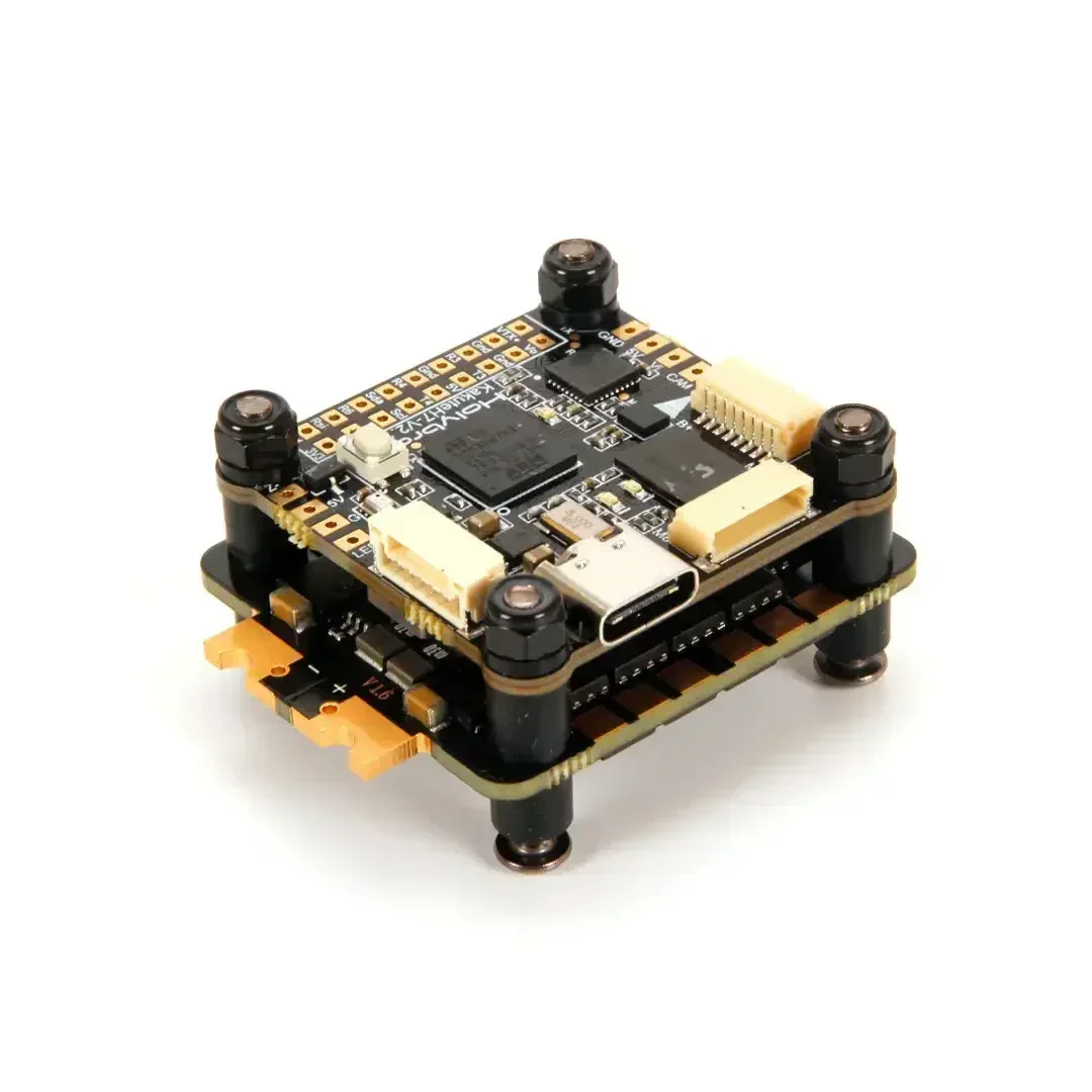 Stack HolyBro Kakute H7 V1.5 - Controllore di volo H7 (ICM-42688-P) con Tekko32 F4 50A / Matel 65A 4in1 ESC
