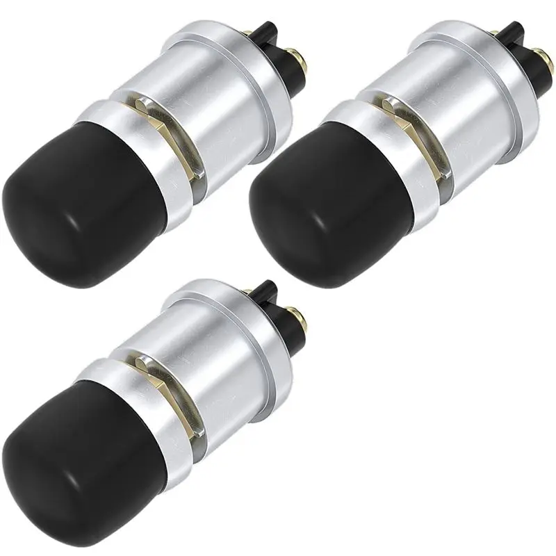 

ABKJ-12V 50A Мощный кнопочный переключатель мгновенного действия 12В 50А для автомобиля, грузовика, лодки