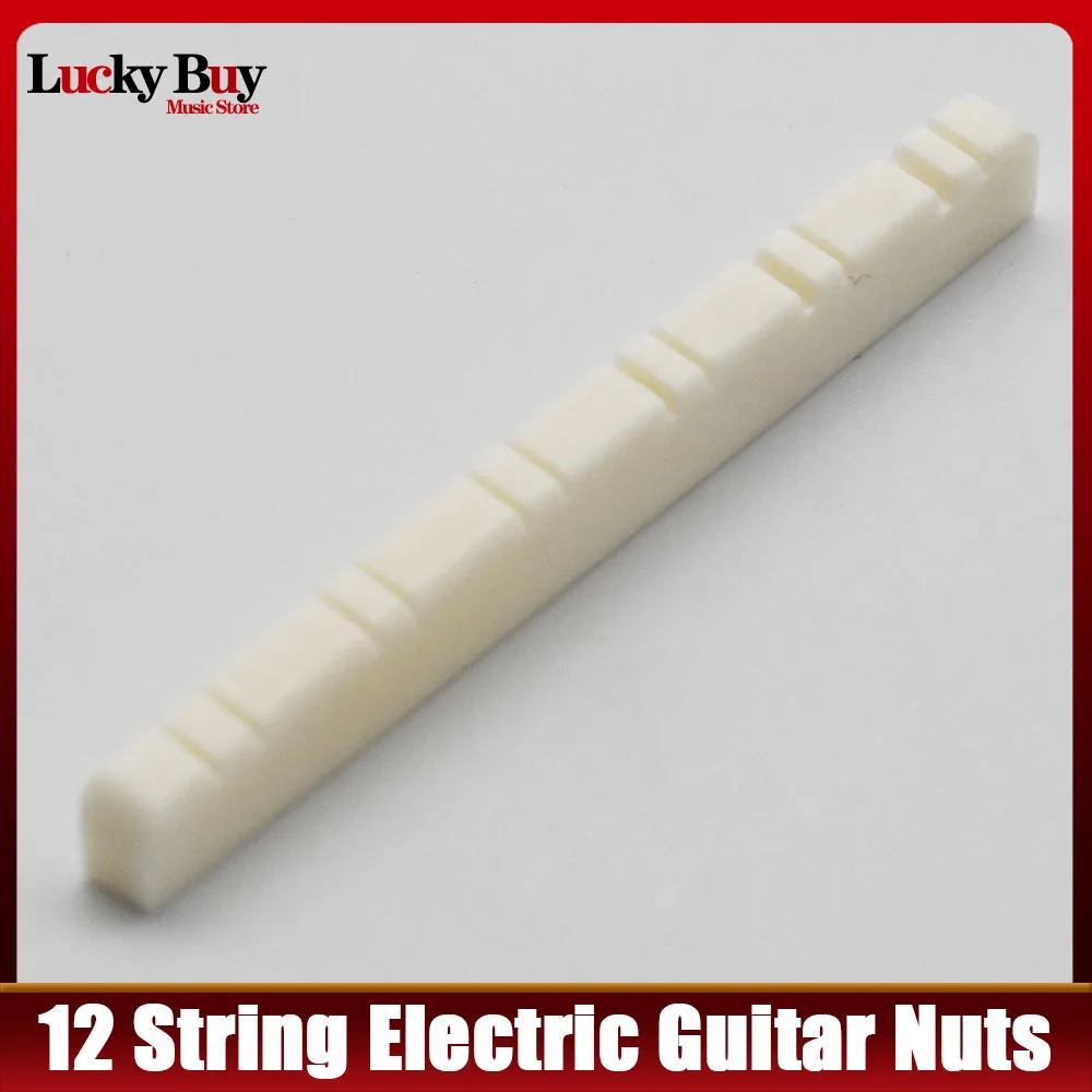 Cattle Bone Slotted Guitar Nuts For 12-string Electric Guitar Part