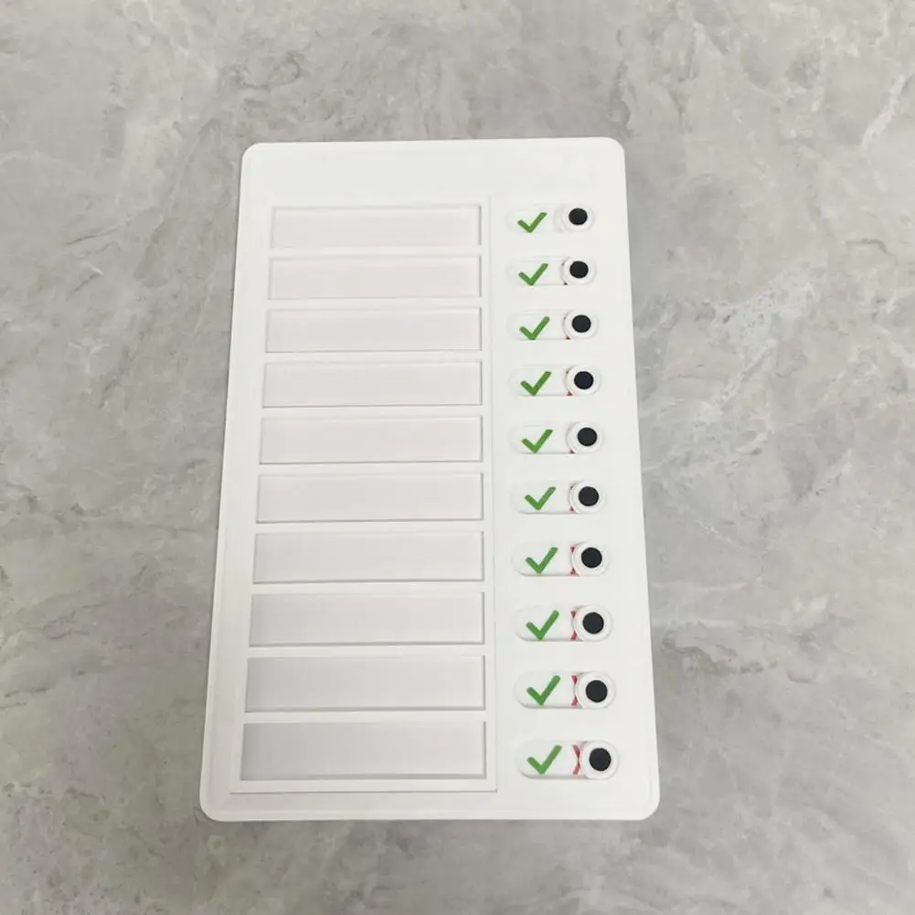 Tugas Organizer daftar Chore anak efisien Chore Chart perencanaan rutin Board dengan Cardstock yang dapat dilepas mengatur tugas rumah