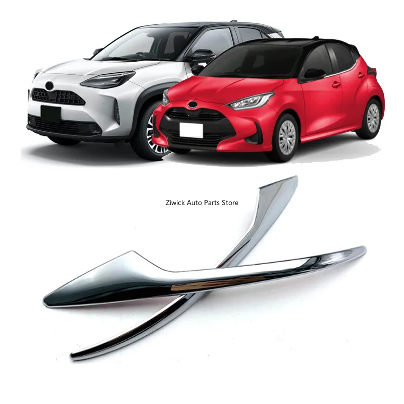 ABS الجانب الخارجي مرآة الرؤية الخلفية غطاء الزخارف حامي مقبلات لتويوتا يارس/ياريس كروس 2020 2021 2022 2023 2024 2025