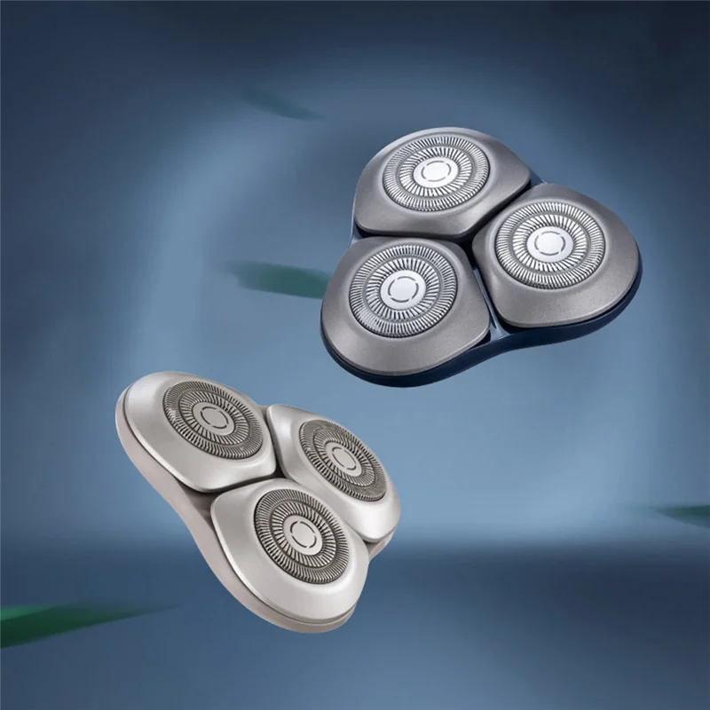 Mijia-電気シェーバーs101,交換用ブレード,あごひげトリマー,かみそり,シェービングヘッド,グレーとシルバー