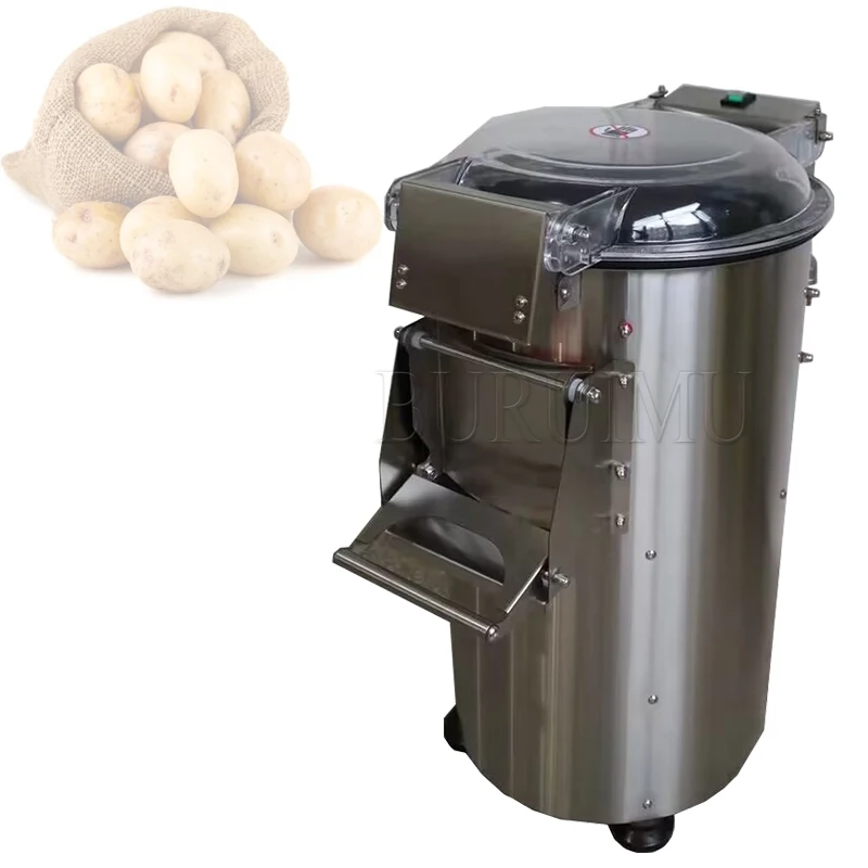 Electric Potato Peeler Commercial Electric Sweet Potato Peeling Machine Stainless Steel Fully Automatic Potato Washer