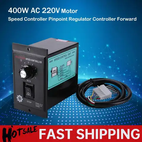 400W AC 220V Motor Speed Controller Pinpoint Regulator Controller Forward