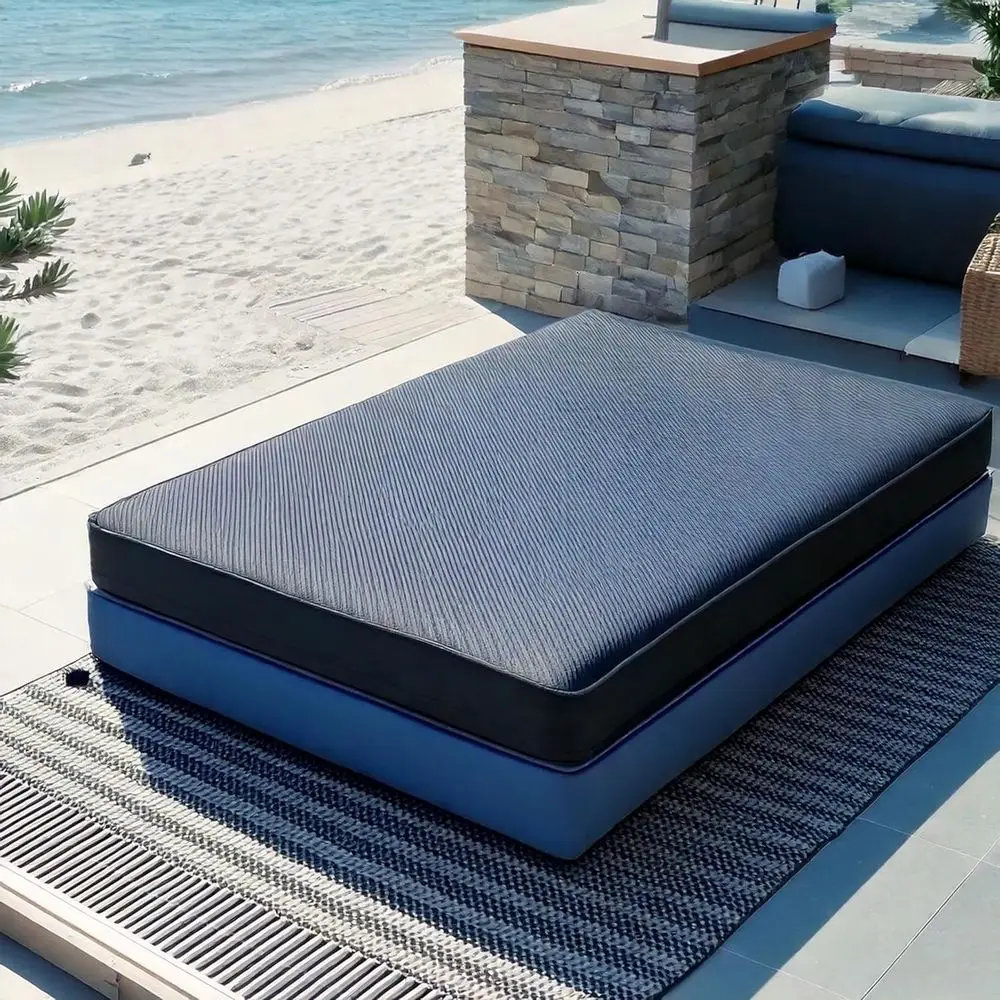 

4-inch Waterproof Plush Mattress with Spinal Support and Barrier for Clean & Comfortable Sleep (Short Queen)