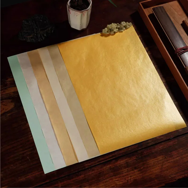 

20 Sheets Ripe Xuan Paper Xiaokai Lishu Xingshu Calligraphy Works Paper
