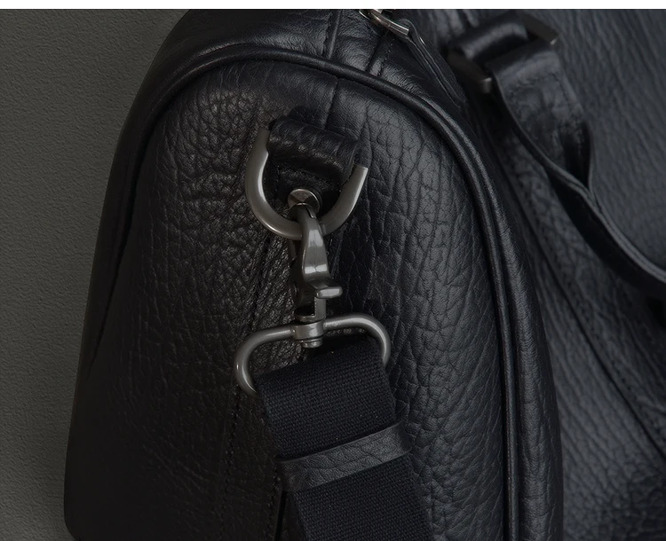 Vintage Designer handgemachte echtes Leder Herren Reisetasche Outdoor Fitness Luxus Rindsleder Damen Handtasche mit großem Fassungsvermögen – Detail 20