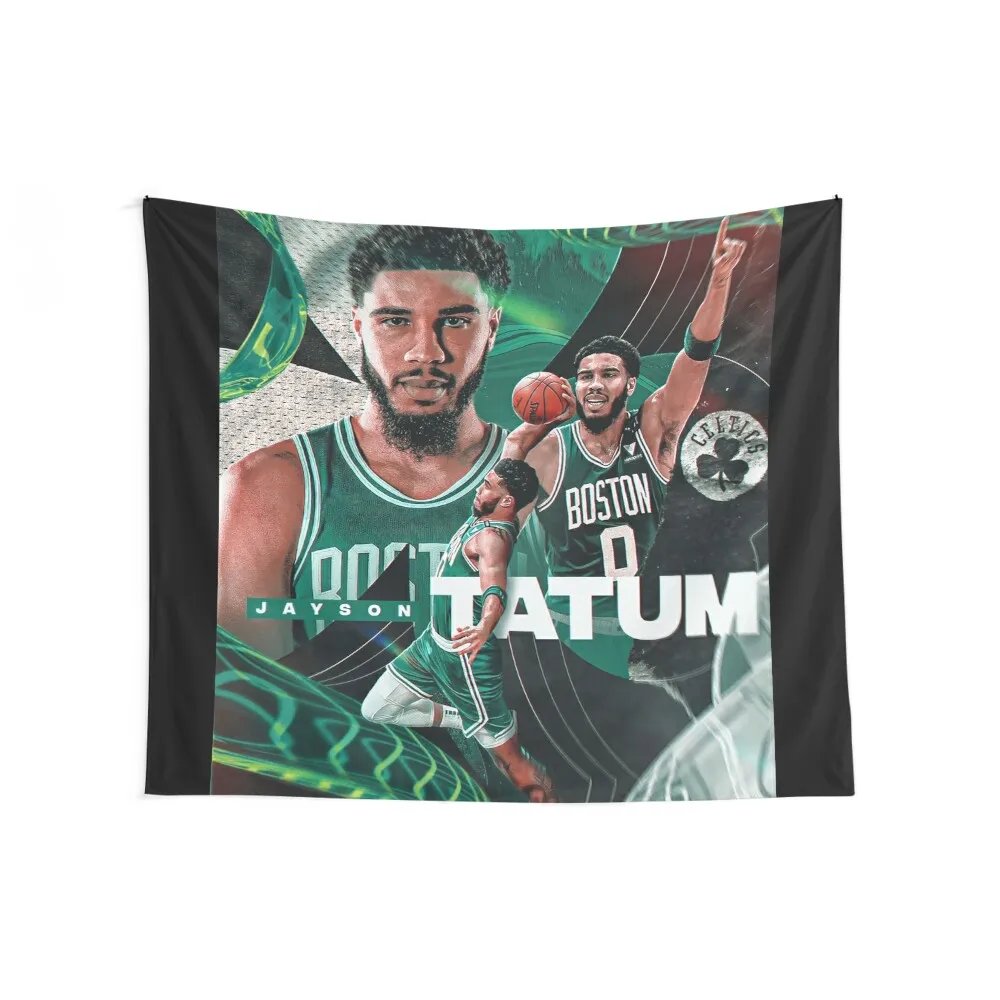 Jayson Tatum 0 Tapestry Japanese Room Decor Carpet Wall Tapestry