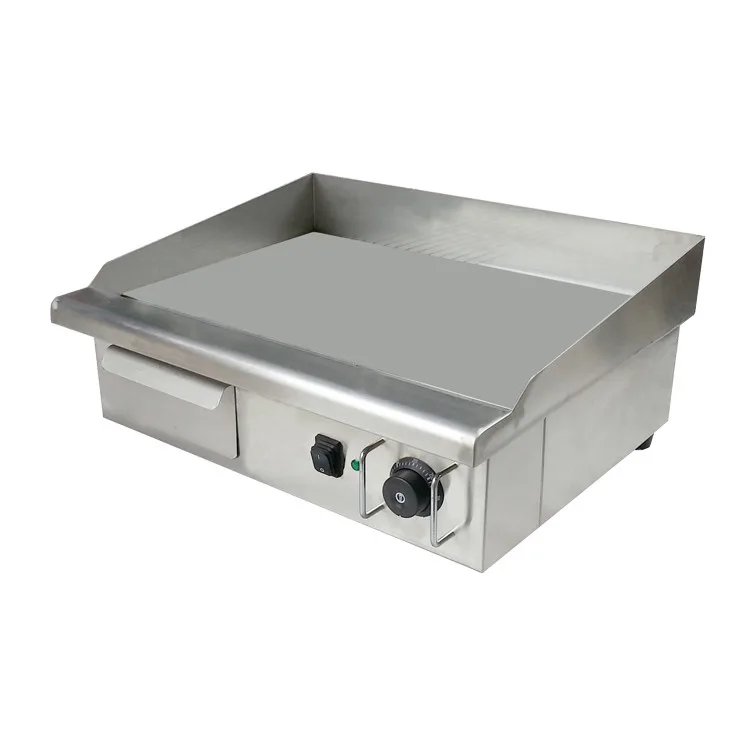 Economical Table Top Electric Non-stick Pancake Stove BBQ Full Flat Grill Griddle