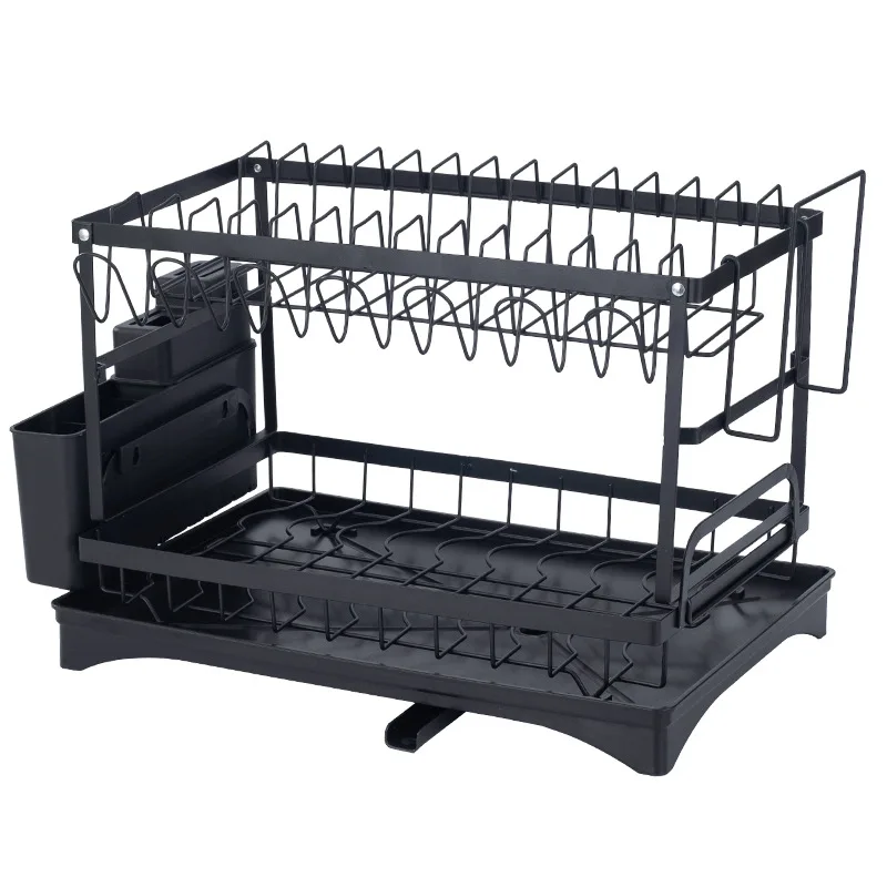 

Suitable for sink countertop, bowl and chopstick rack, storage and drainage rack