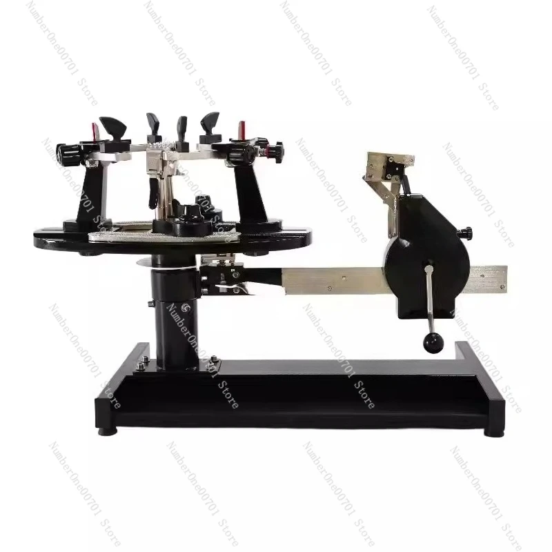 Manual Racket Stringing Machine, Desktop Hand Cranked Tennis & Badminton Racket Stringer with Wire Stretcher